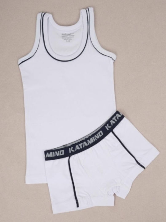 Katamino Set of Kids' Boxers Gray 2pcs