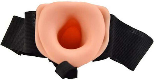 Loving Joy Trägerlos Strap On mit Dildo in Hautfarbe