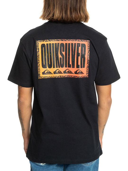 Quiksilver Fade T-shirt Bărbătesc cu Mânecă Scurtă BLACK
