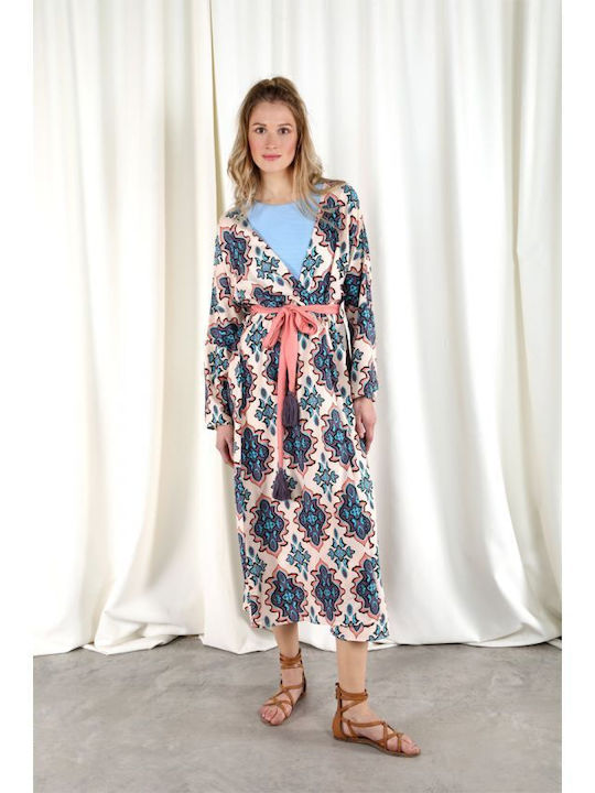 Damen Kimono Mehrfarbig