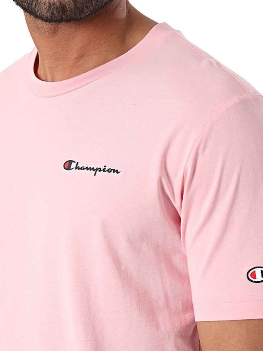 Champion Crewneck T-shirt Pink