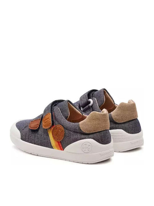 Kids Sneakers Anatomic with Scratch Blue