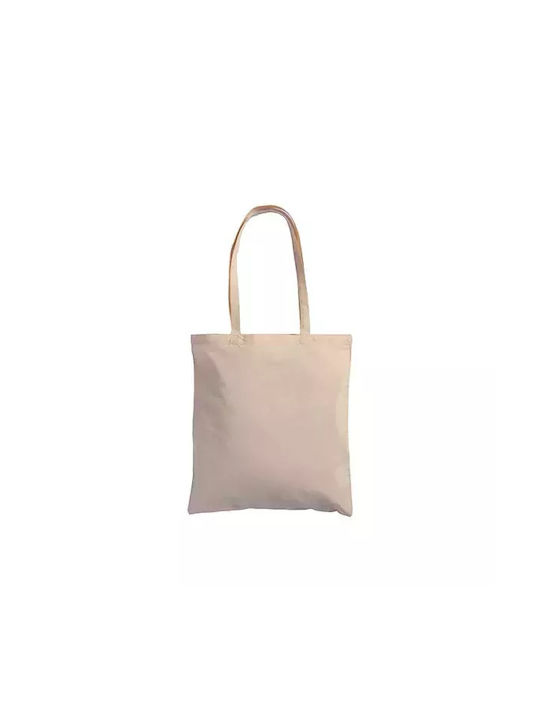 Cabin Βαμβακερή Τσάντα για Ψώνια σε Μπεζ χρώμα