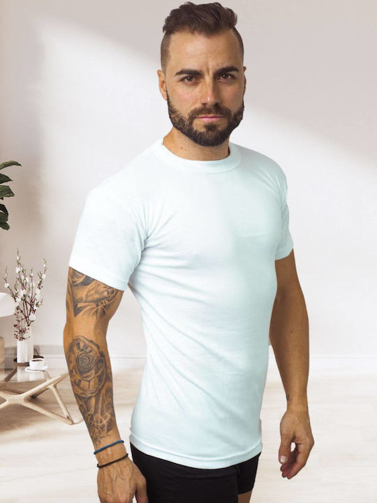 Ανδρικές Φανέλες Κοντομάνικες Πολυχρωμο 3Pack
