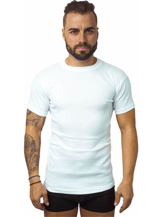 Herren Unterhemden Λευκό 1Packung