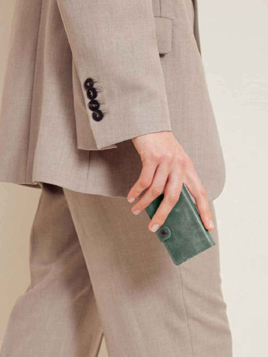 Miniwallet Vintage Ανδρικό Πορτοφόλι Καρτών με RFID Πράσινο