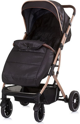 Chipolino Combo Kinderwagen Geeignet für Neugeborene Obsidian Gold 8kg