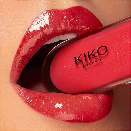 Kiko Milano 3D Hydra Lip Gloss 12 Pearly Amaryllis Red 6.5ml