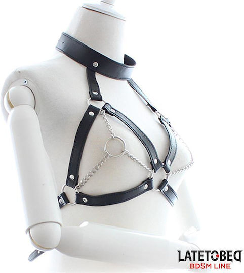 LateToBed Harness Μαύρο