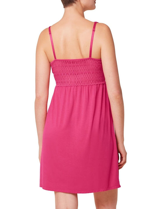 Triumph Aura Spotlight Ndk 03 X Women's Winter Nightgown Fuchsia