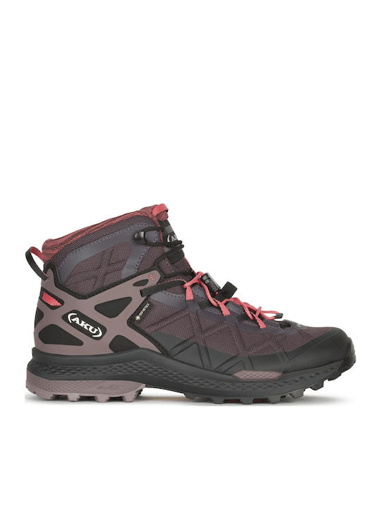 Aku Rocket Women's Hiking Shoes Waterproof Boots with Gore-Tex Membrane Purple