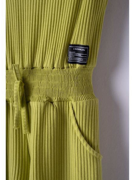 Evita Kids' Fabric Jumpsuit Shorts/Bermudas Light Green