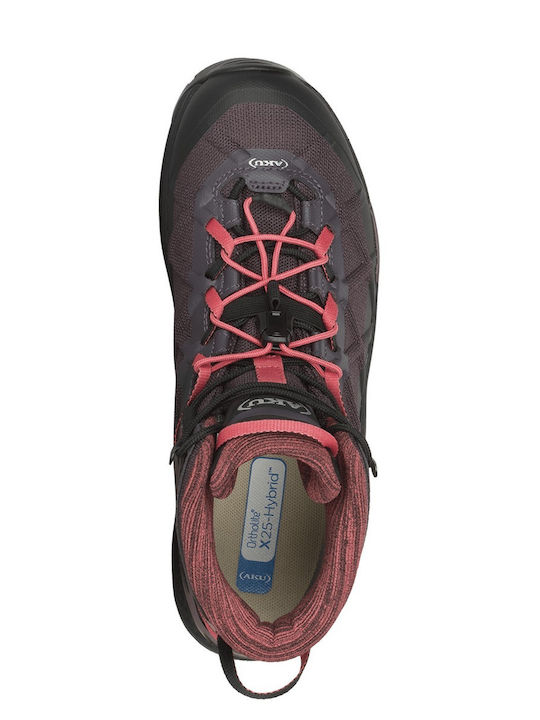Aku Rocket Women's Hiking Shoes Waterproof Boots with Gore-Tex Membrane Purple