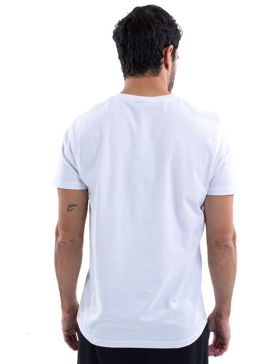 District75 Men's Short Sleeve Blouse White