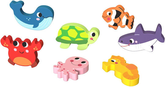 Παιδικό Puzzle Σφηνώματα 8pcs Tooky Toys