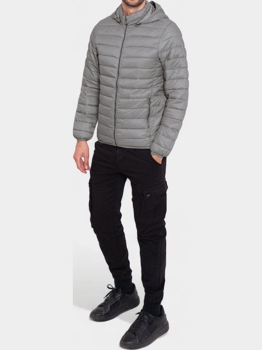 Winter Jacket Puffer Gray