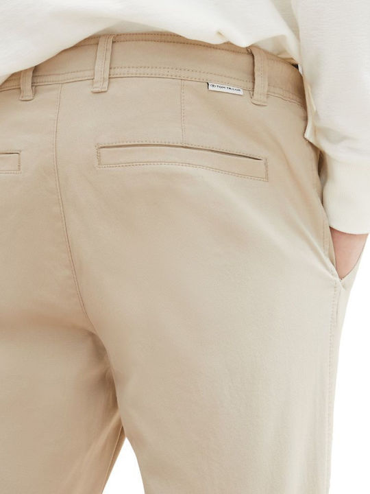 Hose Chino in Schlanker Passform Ecru