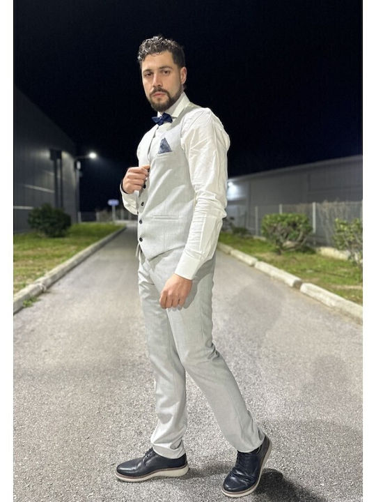 Ανδρικό Γιλέκο Γκρι