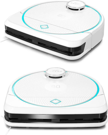 Hobot Legee D8 Robot Vacuum for Vacuuming & Mopping with Mapping and Wi-Fi White