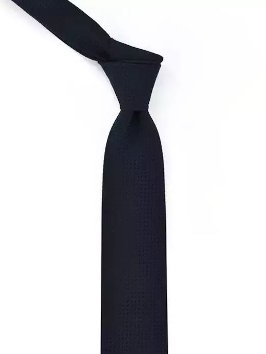 Hugo Boss Men's Tie Silk Monochrome in Blue Color