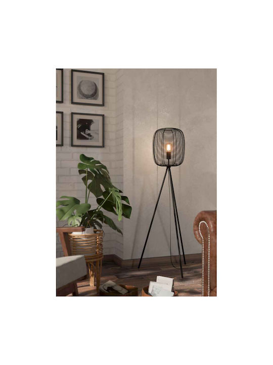 Eglo Floor Lamp with Socket for Bulb E27 Black