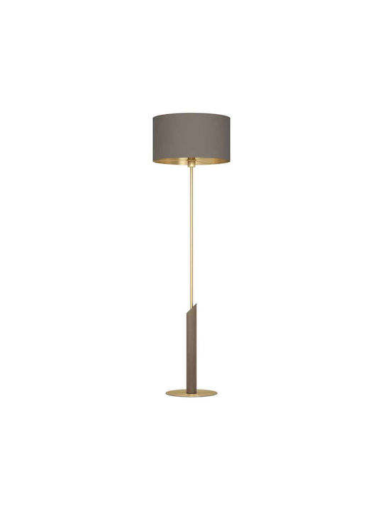 Eglo Santandria Floor Lamp H160xW30cm. with Socket for Bulb E27 Brown