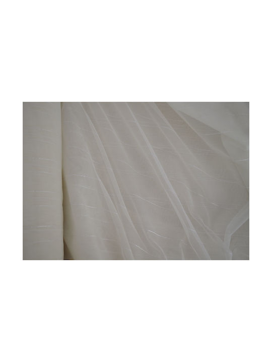 Saray Home Perdea Cu Coafură Bej 140x280cm