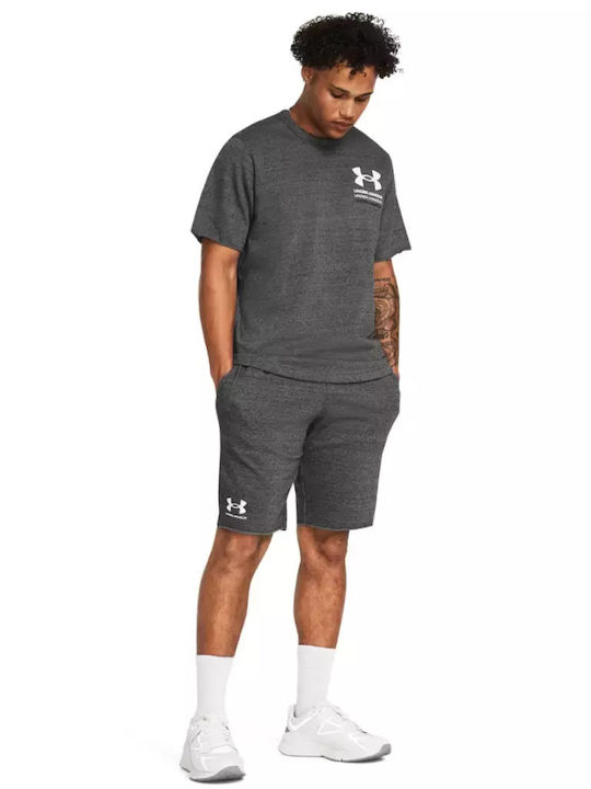 Ua Rival Terry Short Athletic Men's Bermuda Gray