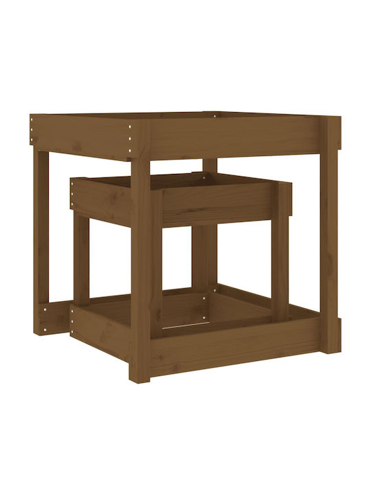 Kids Table made of Wood Brown vidaXL