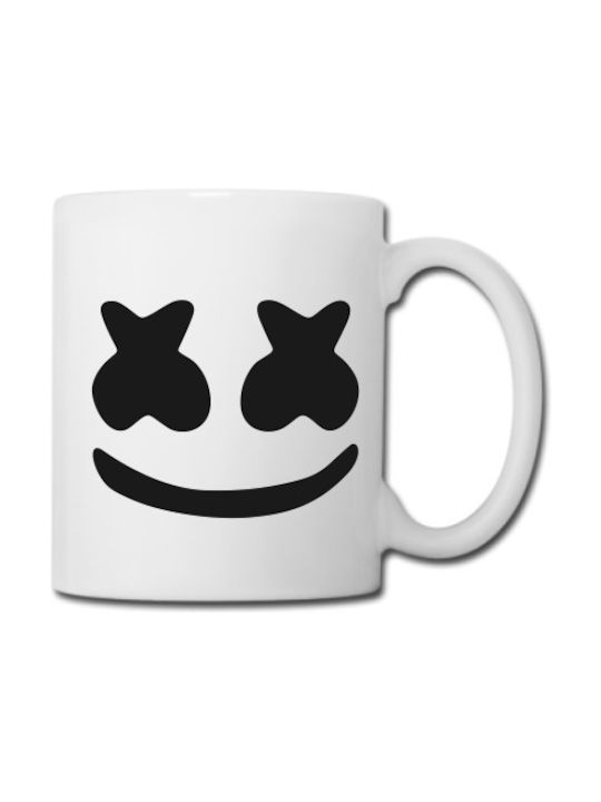 Marshmello Dj Cană Ceramică Portocaliu 325ml