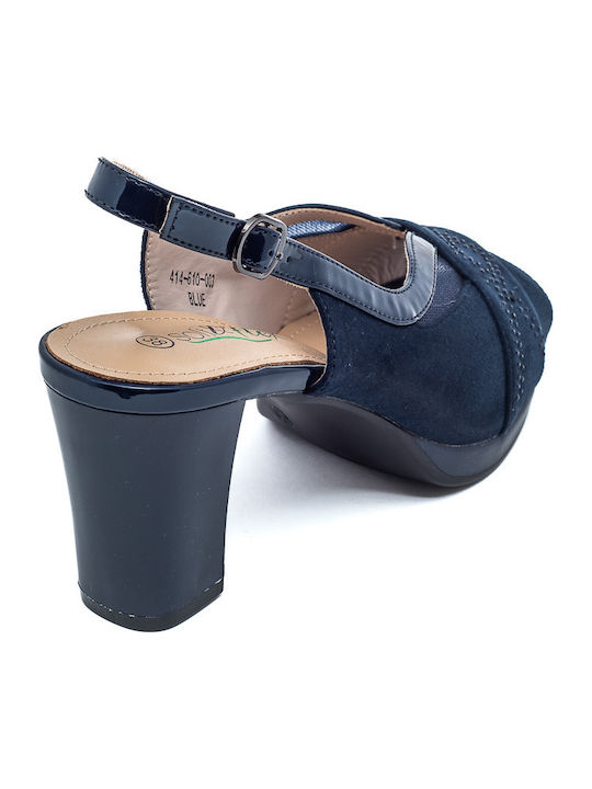 Pumps Blau