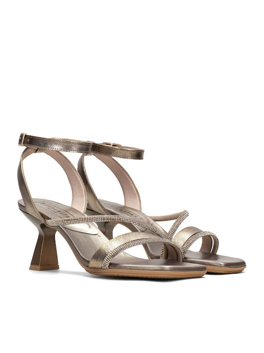 Leather Sandals Bronze