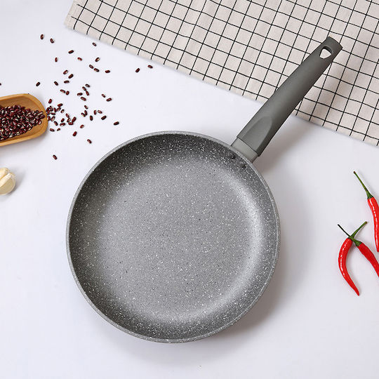 Fissman Grey Stone Τηγάνι από Αλουμίνιο με Επίστρωση από Πέτρα