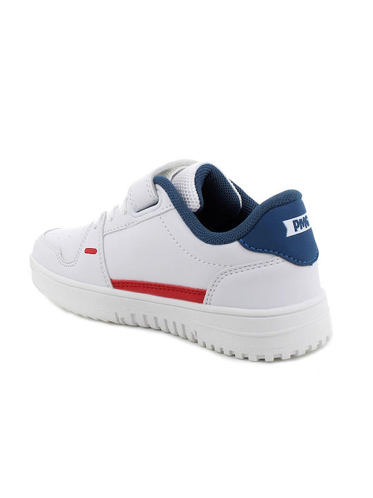 Primigi Kinder-Sneaker Anatomisch mit Klettverschluss Weiß