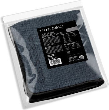Fresso Lavetă Microfibră Uscare pentru Corp Auto 600gsm Negru 90x60cm