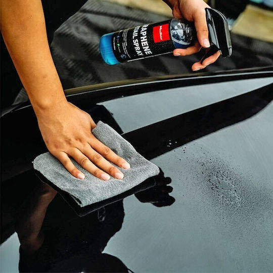 Maxshine Cloth Microfiber Cleaning / Polishing Car 260gsm Gray 30x30cm
