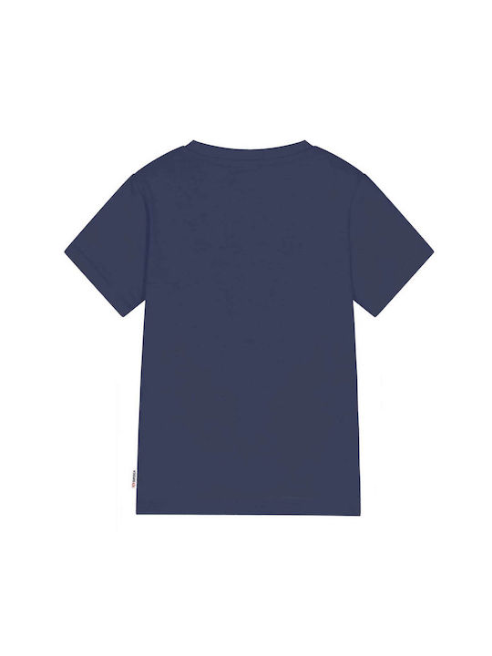 Superga Kinder-T-Shirt Marineblau