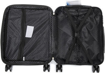 Xplorer Cabin Travel Suitcase Black with 4 Wheels
