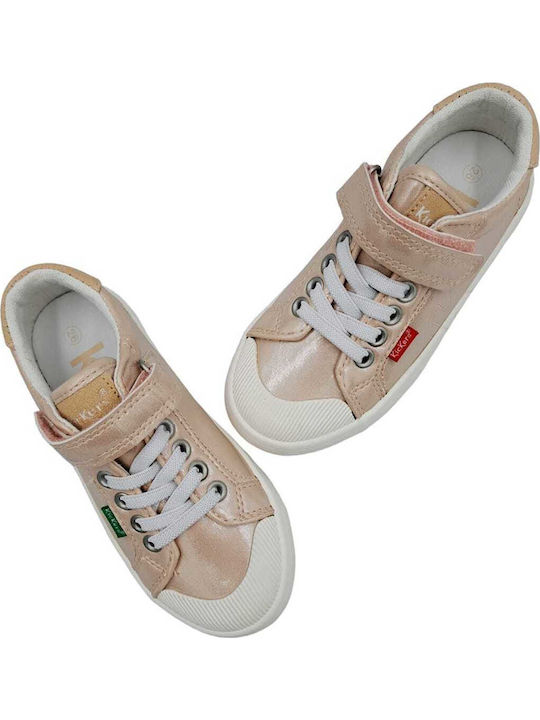 Παιδικά Sneakers με Σκρατς Ροζ