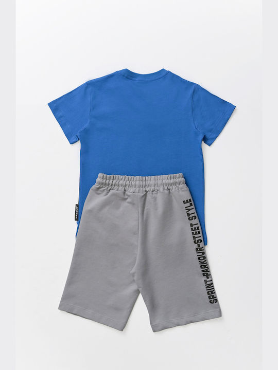 Sprint Kids Set with Shorts Summer 2pcs Blue