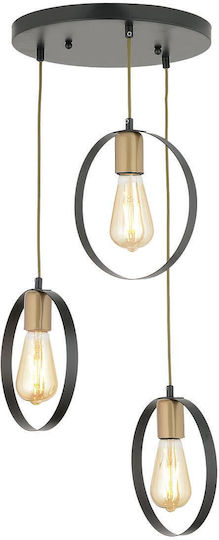 ArteLibre Halk Lustră Suspendată Bronz 30x80cm. ArteLibre Halk Lustră Suspendată Bronz 30x80cm.