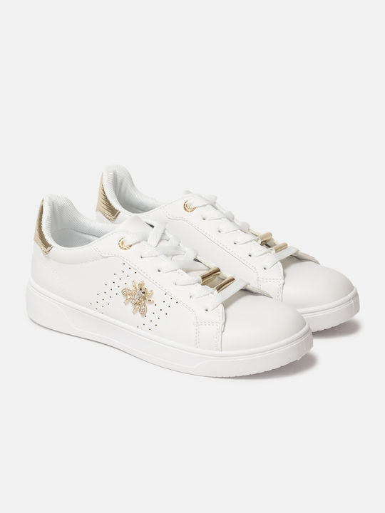 InShoes Sneakers White / Gold