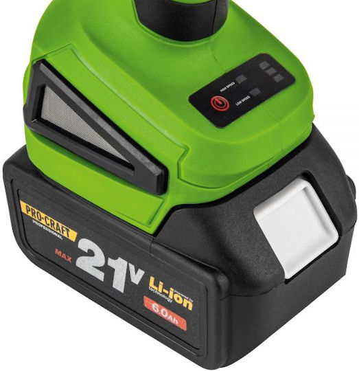 ProCraft PWA216 Ъглошлайф 100мм На батерия с Регулиране на Оборотите