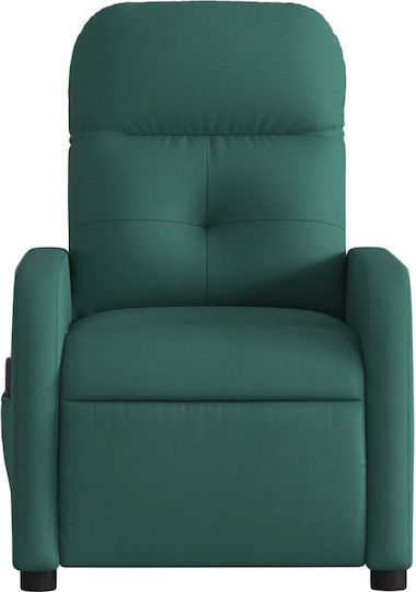 Relaxsessel Friseurwaschbecken mit Fußhocker Grün 66x89x96cm