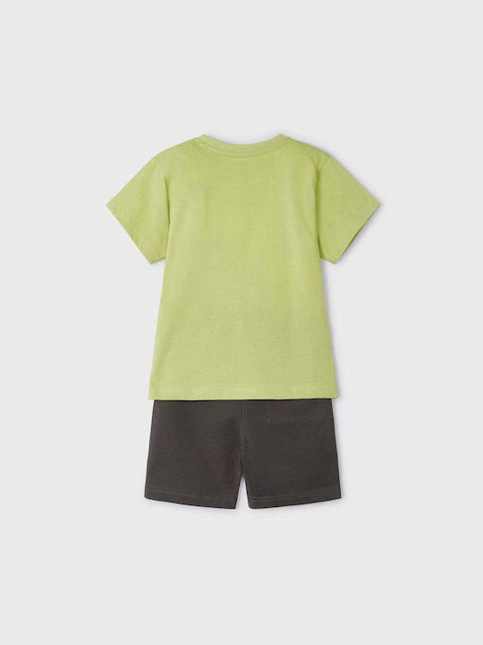 Mayoral Kids Set with Shorts Summer 2pcs Green