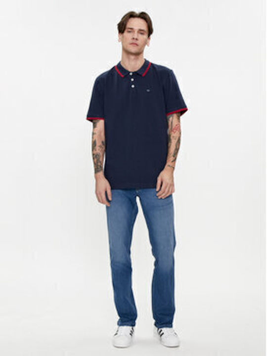Polo T-Shirt Marineblau