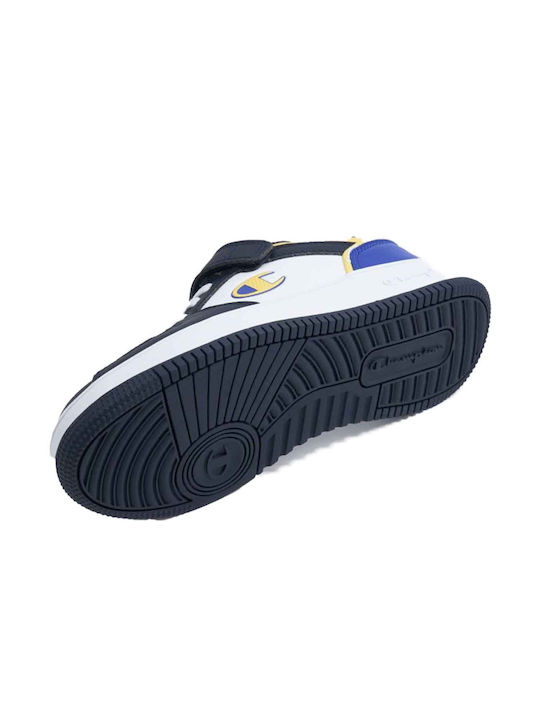 Rebound 2.0 Kids Sports Shoes Basketball with Hoop & Loop Closure Blue