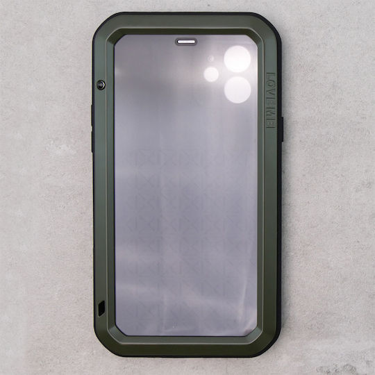 Love Mei Back Cover Metallic Green (iPhone 12 / 12 Pro)