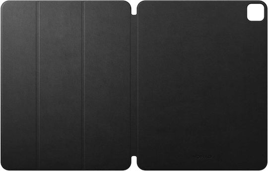 Nomad Folio Flip Cover Leder Dauerhaft mit Tastatur Englisch US Braun für iPad Pro 2024 13