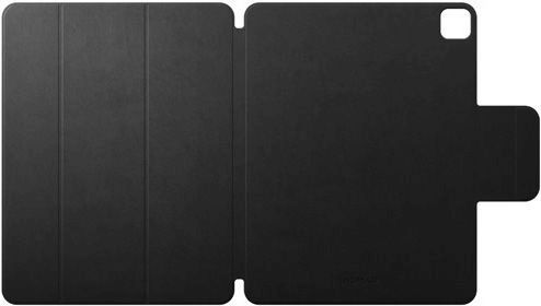 Nomad Folio Flip Cover Δερμάτινη Ανθεκτική με Πληκτρολόγιο στα Αγγλικά US Μαύρη (iPad Pro 2015 12.9")